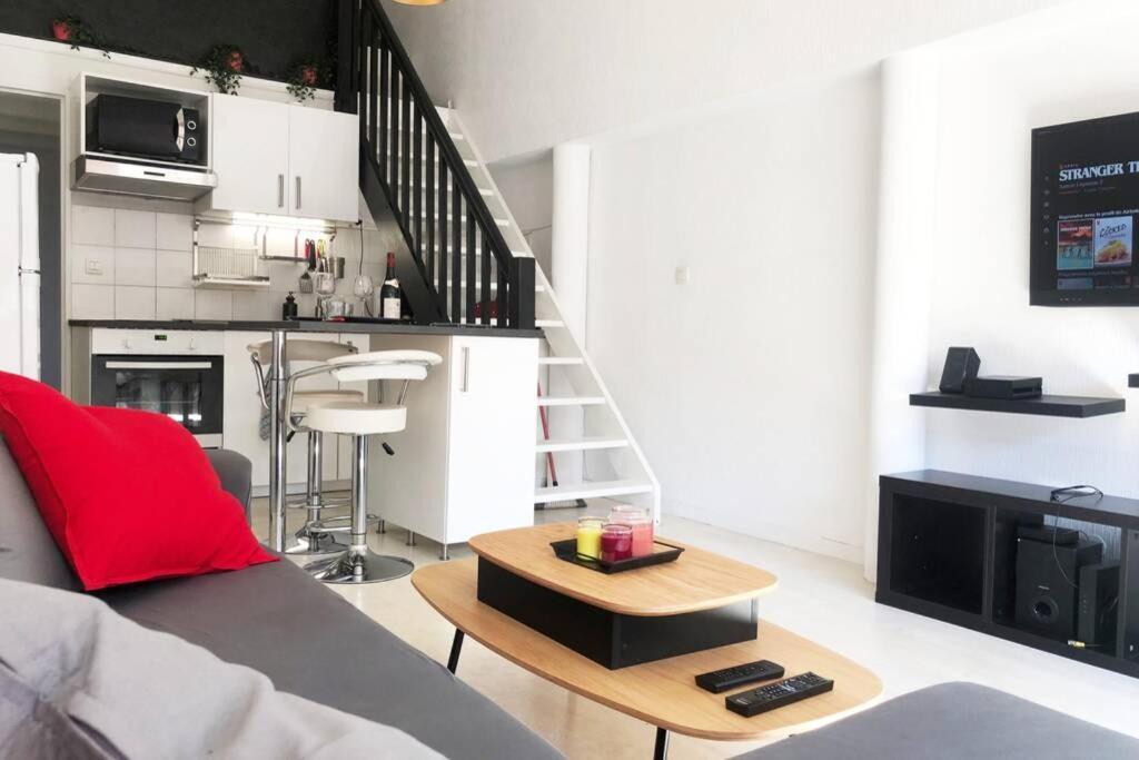 Loft Sous Les Toits Lumineux - Capitole-Daurade-Esquirol - Wifi Apartment Toulouse Exterior photo